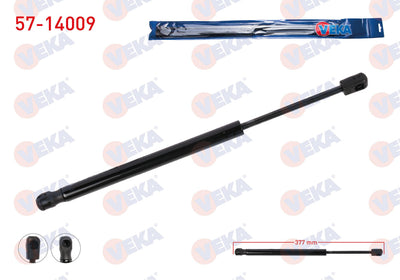 Veka 57-14009 Trunk Gas Strut 377mm / 120N BMW 3 Series (F30) — Support Rods & Struts