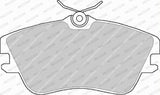 FERODO FVR970 - Front Brake Pads for Transporter T4 2.4D / 2.5 TDI
