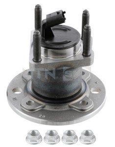 SNR R15350 Wheel Hub Astra H 04-10 Rear with Bearing 4 Lug with ABS — Hub Assemblies