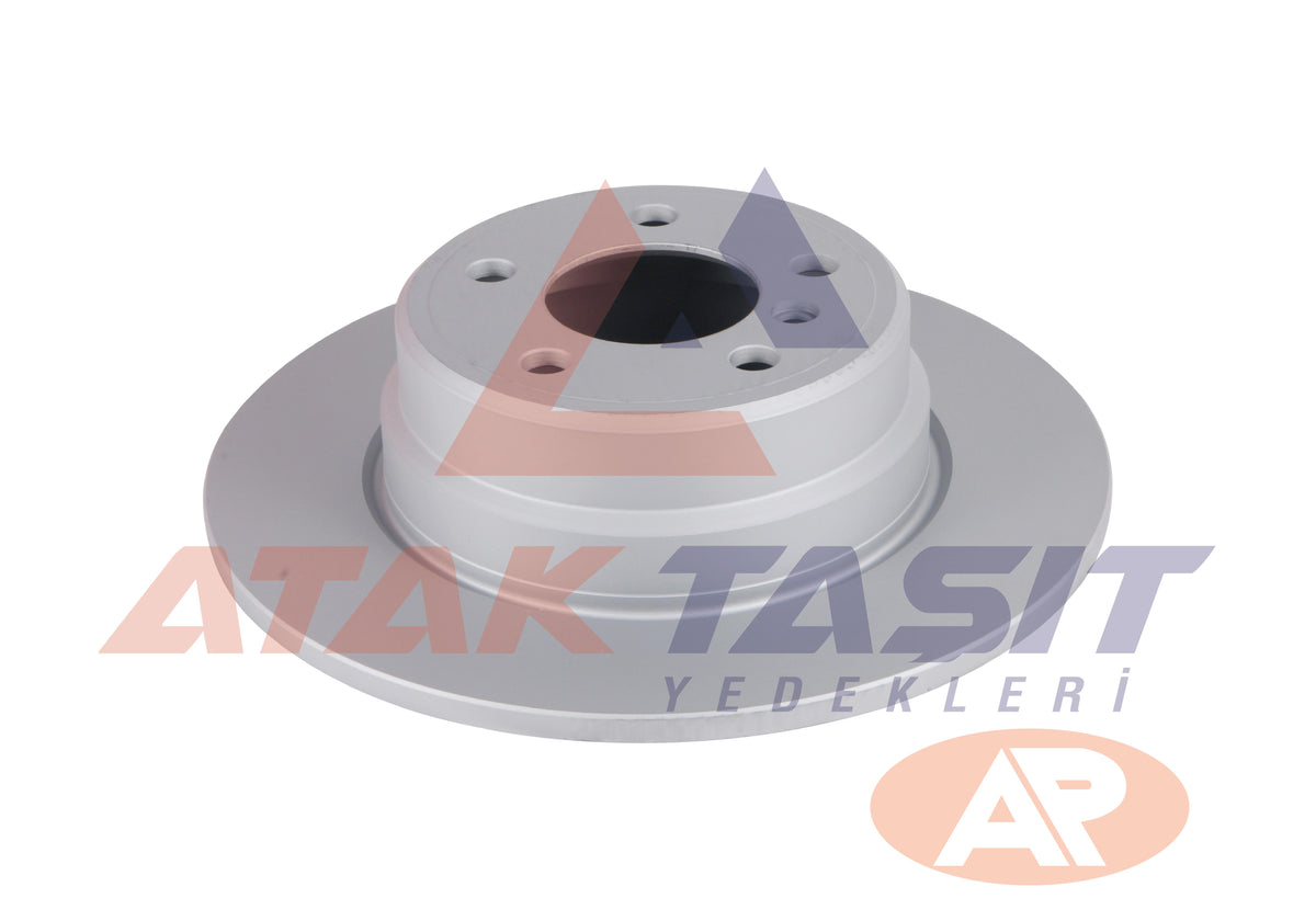 AP B2511PR Brake Disc Rear Straight Klamalı BMW X5 (E53) 3.0 D 5 Lug 324X12x75x80 2000-2007 — Brake Rotors & Drums