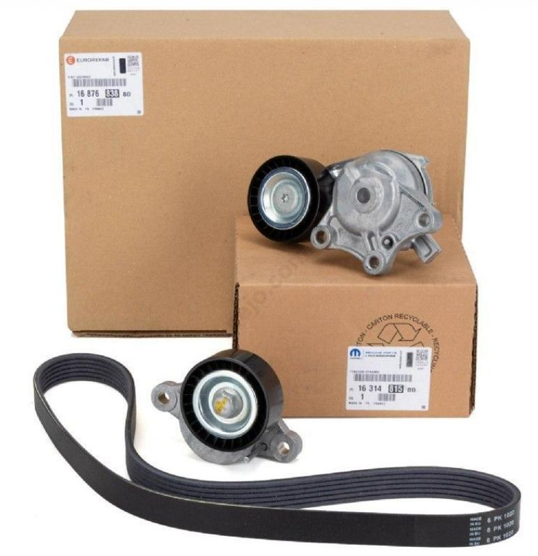 Eurorepar Peugeot 308 1.6 HDi Euro 5 V Belt Set - Original Quality for Peugeot and Citroen — Belts