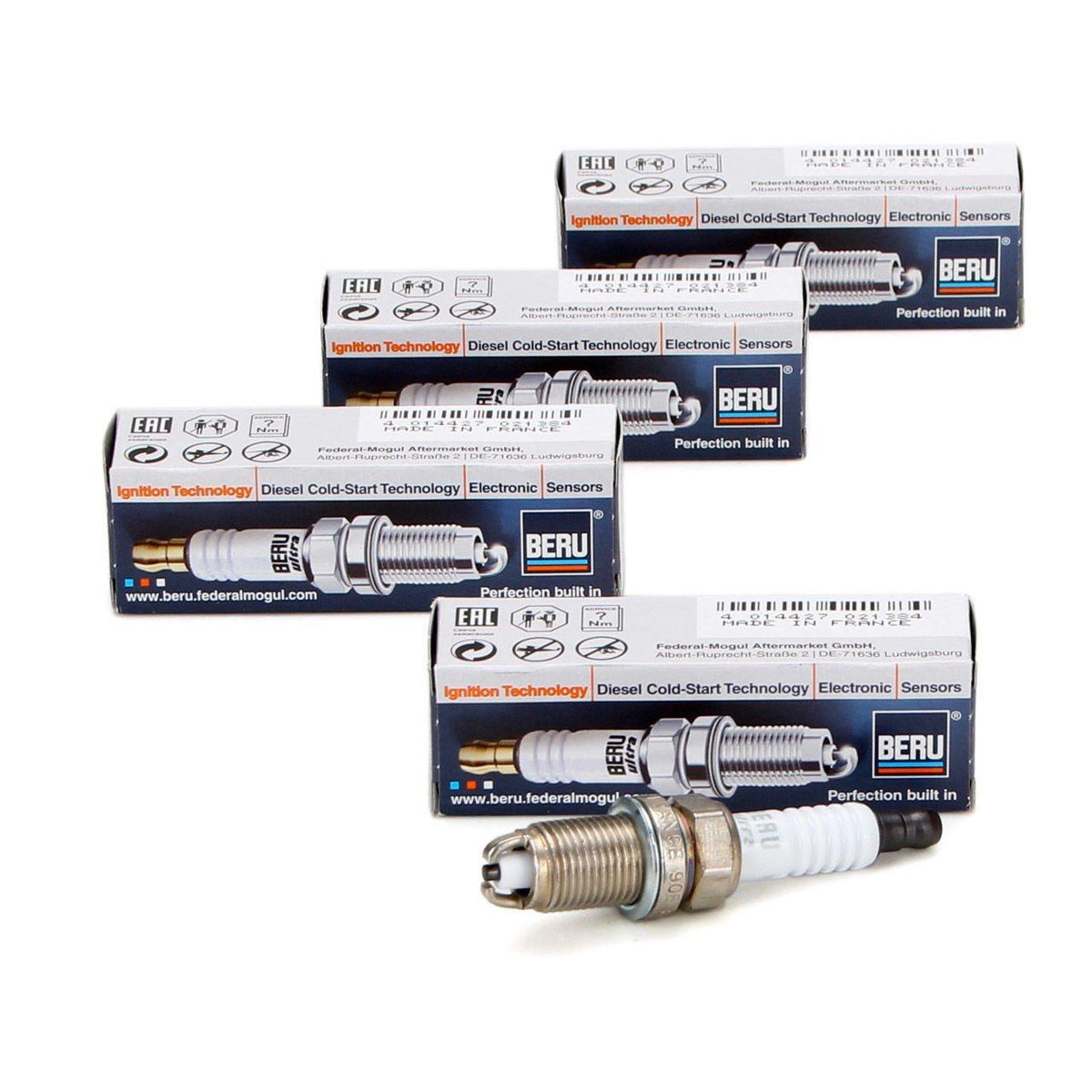 Beru Z14 - BMW E36 318i Compatible Spark Plug Set — Coils & Plugs
