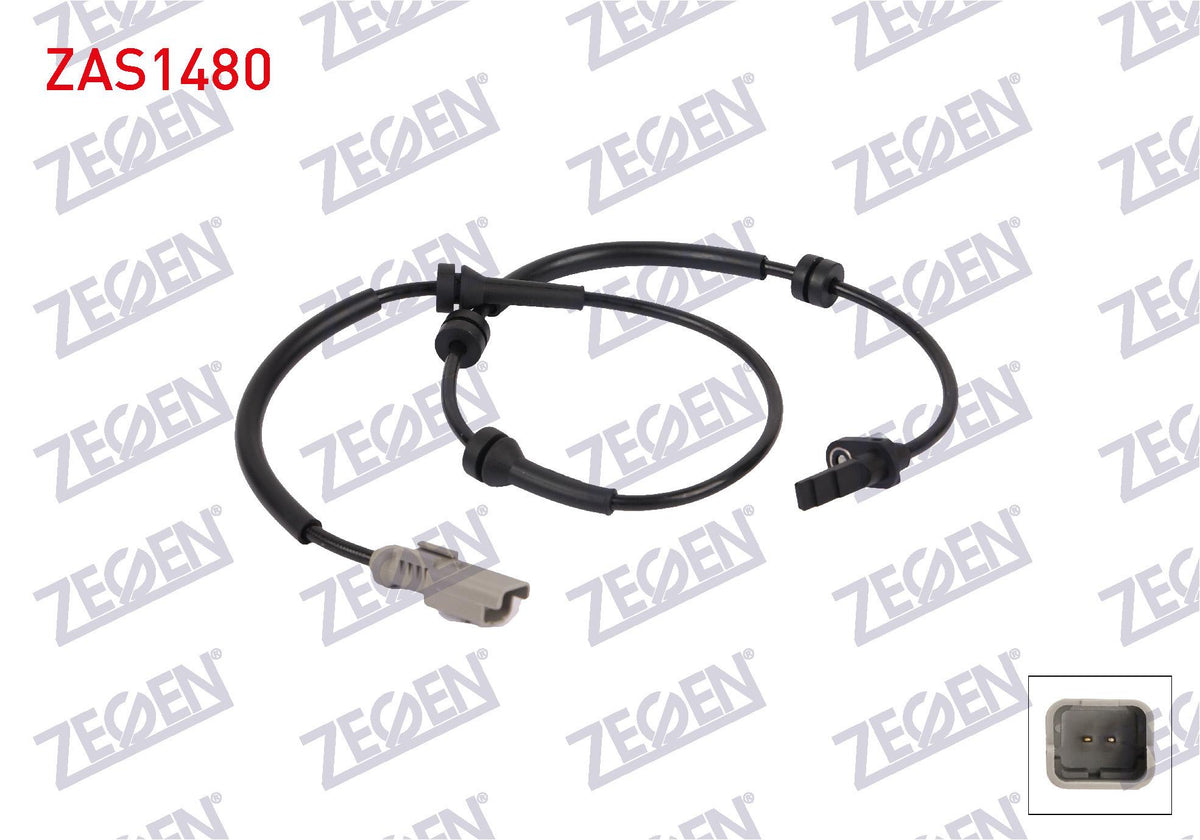 Zegen ZAS1480 ABS Sensor Front Left-Right Citroen C4 Picasso 13-18 / Peugeot 308 13-21 — Brake Sensors & ABS