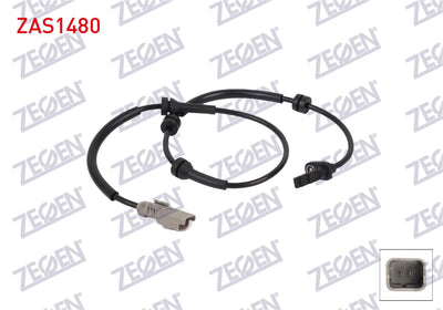 Zegen ZAS1480 ABS Sensor Front Left-Right Citroen C4 Picasso 13-18 / Peugeot 308 13-21 — Brake Sensors & ABS