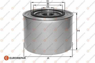 Eurorepar 1682273980 Oil Filter Alfa Romeo 156 Gt Lybra Gasoline 2.0 — Oil Filters