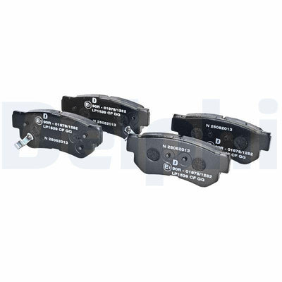 Delphi LP1539 Brake Pad Rear Hyundai Tucson 2.0 05-, Santa Fe 2.0 CRDi 03-, Kia/Ssangyong — Brake Pads