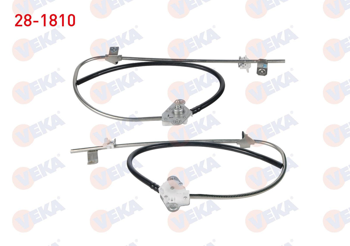 Veka 28-1810 Window Regulator Manual Left Front Fiat Uno 70 1.4i-1.1 1994-2000 — Motors, Pumps & Antennas