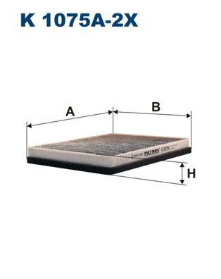 Filtron K1075A-2X Cabin Air Filter BMW E39 with Carbon 96-03 — Air & Cabin Filters