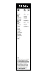 BOSCH Wiper Blade - 60 Cm W202, W203 and 2 more models — Wipers
