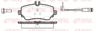 REMSA 0650.22 Brake Pad Vaneo 414 02-Xx — Brake Pads