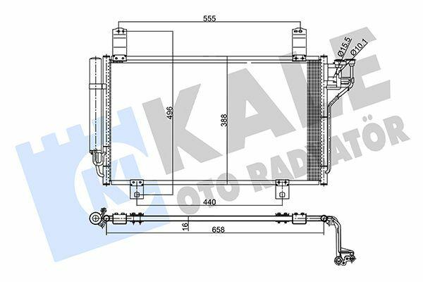 Kale Radiator 357795 — Radiators & Fans