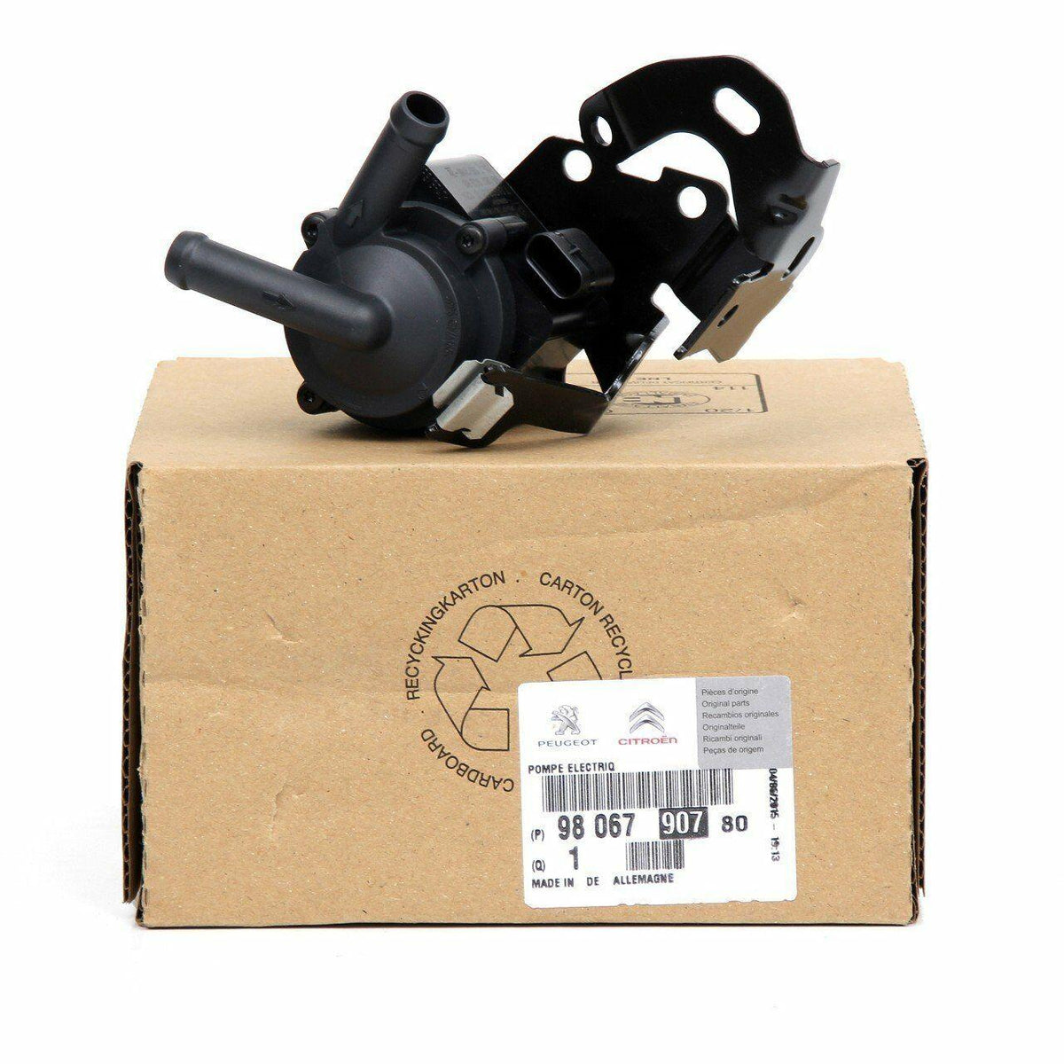 Peugeot Mini Cooper S R56 Additional Water Pump - Original Replacement for Car — Water Pump & Thermostat