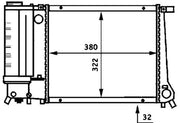 MAHLE CR483000S Motor Water Radiator for BMW M40 E30, Technical specifications of MAHLE CR483000S Radiator, Packaging dimensions of MAHLE CR483000S Radiator MAHLE CR483000S Motor Water Radiator for BMW M40 E30 - Non-Air Conditioning Vehicles MAHLE CR483000S - BMW E30 Motor Radiator mahle, bmw-e30, motor-radiator, car-parts, cooling-system, engine-cooling, car-enthusiasts, car-maintenance, non-air-conditioning, ai-generated