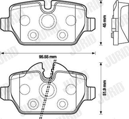 jurid brake pads 573136jc rear, rear brake pads for BMW E-87 E-90 E-92 JURID 573136JC - Premium Rear Brake Pads for E-87/90/92 | Ceramic Construction JURID Brake Pads 573136JC - Rear Brake Pads for E-87/90/92 jurid, brake-pads, ceramic-brake-pads, rear-brake-pads, bmw-e87, bmw-e90, bmw-e92, auto-parts, car-mechanics, ai-generated