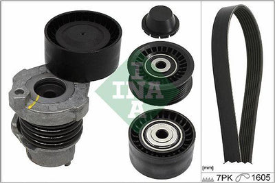 INA 529019410 V-Belt Set Clio IV 0.9-1.2 TCE 12 - Megane III Logan Sandero 0.9-1.2Tce + Ac — Belts