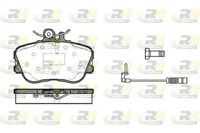 ROADHOUSE 2445.02 Brake Disc C Class Berlina Coupe T-Model W202 S2 — Brake Rotors & Drums
