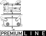 MAHLE Oil Cooler - Performance for 03-10 T.Porter.T5 2.5Tdi — Oil System