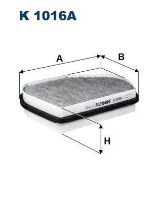 FILTRON K1016A Cabin Air Filter - Active Carbon Filter — Air & Cabin Filters