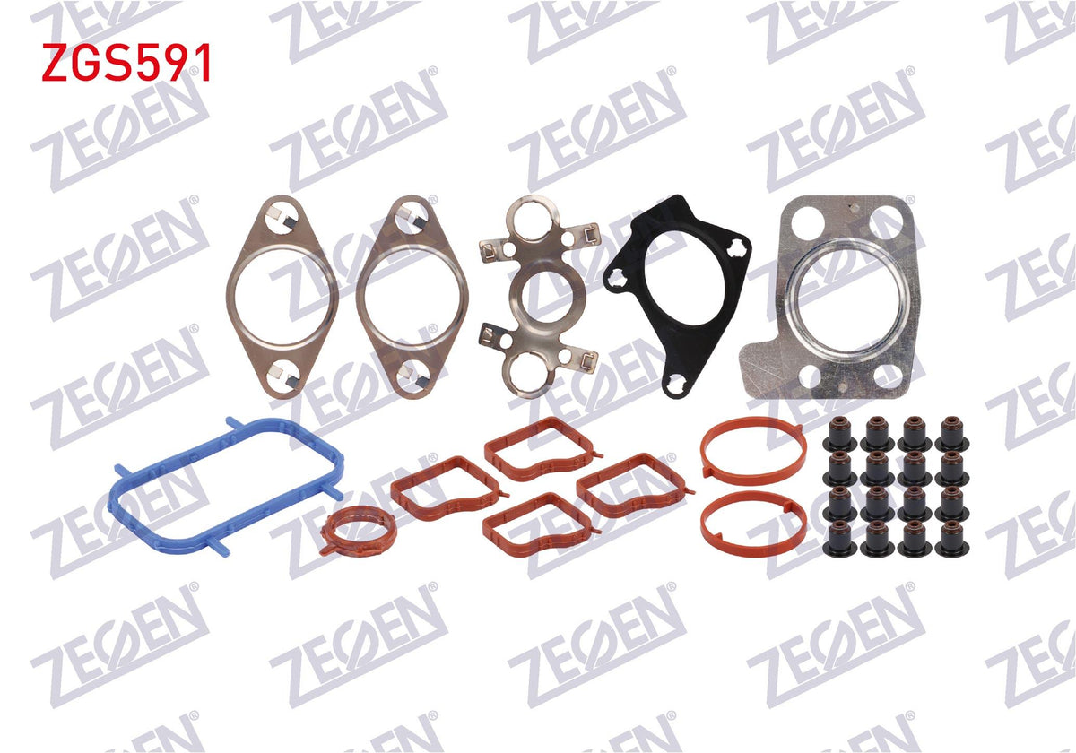 Zegen ZGS591 Motor Set Gasket Focus / Connect / 208 / 2008 / 308 / 3008 / 508 / Partner / Rifter / Berlingo — Gaskets & Seals