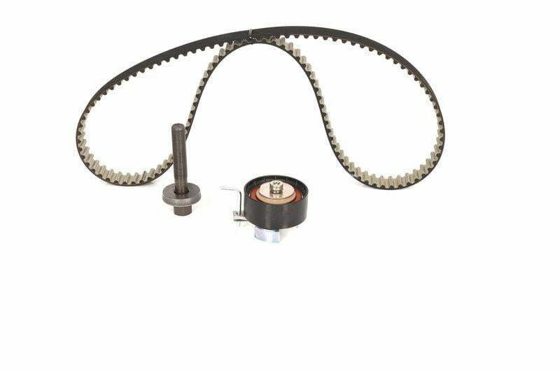 bosch timing belt set, timing belt set for ford and volvo BOSCH Timing Belt Set 1987948967 - 117 Teeth for Ford Focus, C-Max, Fiesta, Volvo S60, V60, V70 | 1.5-1.6L Ecoboost BOSCH Timing Belt Set for Ford & Volvo - 117 Teeth bosch, timing-belt-set, ford-parts, volvo-parts, 1-5l-1-6l-ecoboost, car-maintenance, car-owners, mechanics, engine-parts, ai-generated