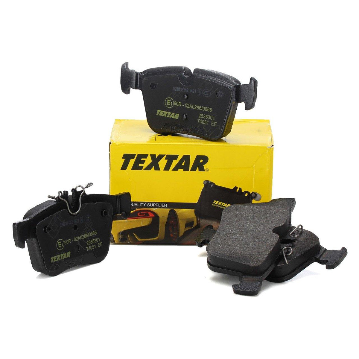 Textar 2535301 Mercedes W205 C160 C Series 13-18 Rear Brake Pad Set — Brake Pads