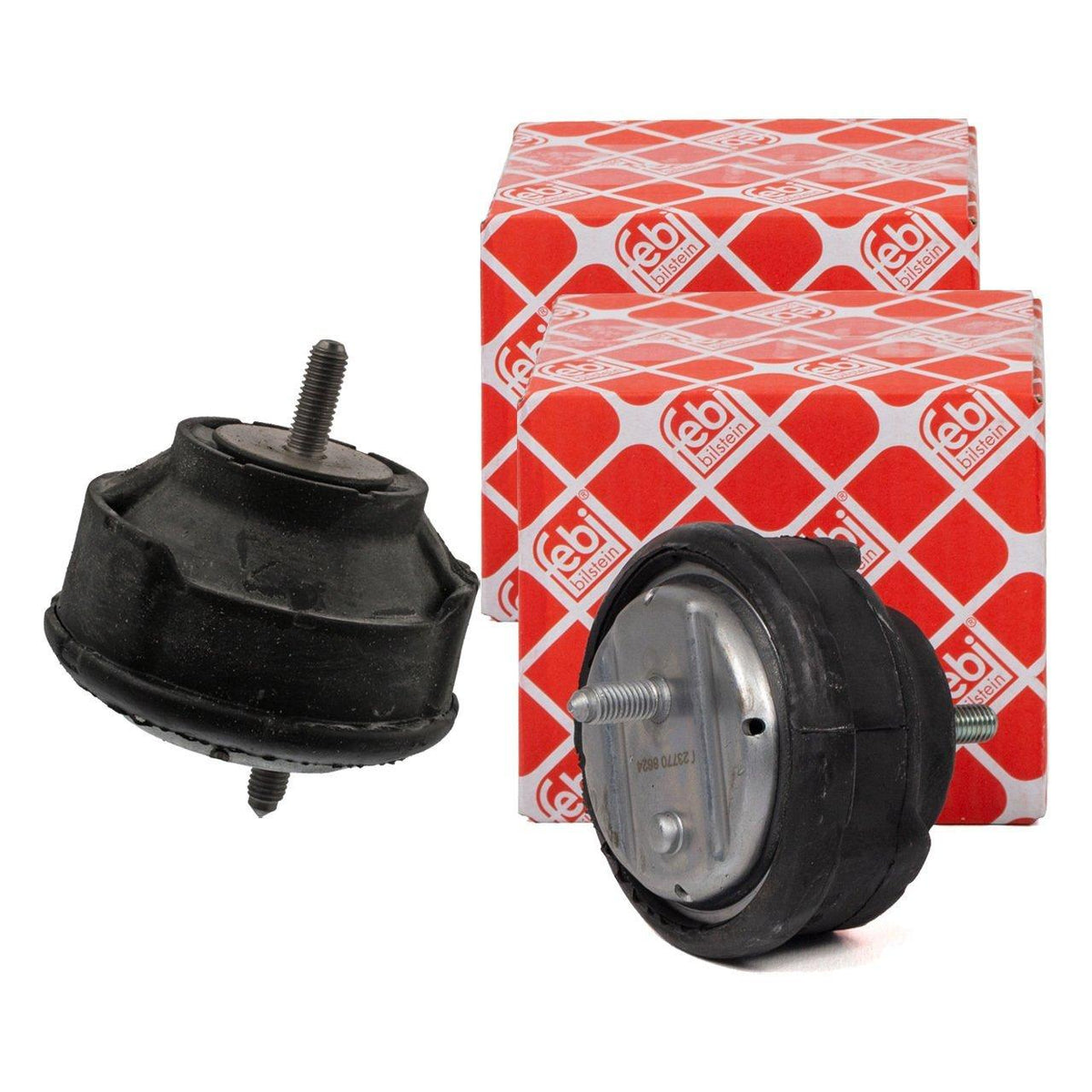 FEBI BMW E46 Engine Mounts - Complete Set for 318i & 320i