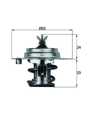 Mahle TX788DS Thermostat 88°C Land Rover Freelander 1.8 16V 98-07