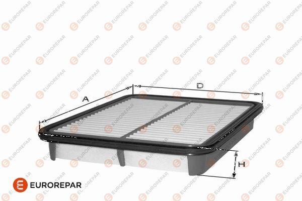 Eurorepar 1682262480 Psa / Erp Air Filter Montero / Pajero 2,5Dt-Lwb-Swb-3,2Dt-3,5I V6-GDI 00-> 06