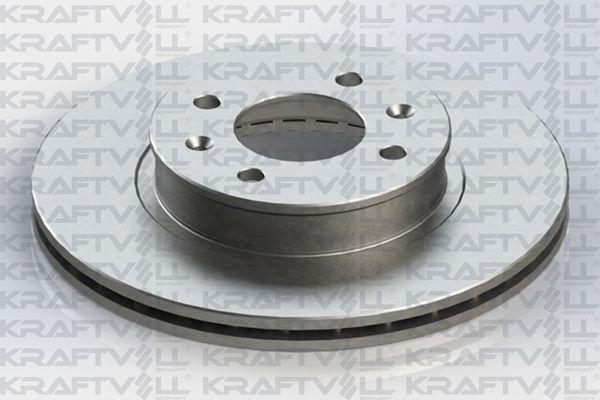 KRAFTVOLL 07040070 Brake Disc 256mm - Durable Ventilated Design — Brake Rotors & Drums