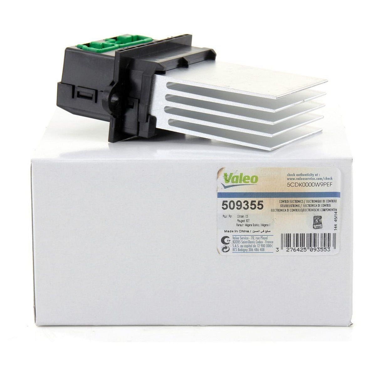 Valeo 509355 - Citroen C3 Heater Module (Original Speed Control Unit) — Modules & Wiring