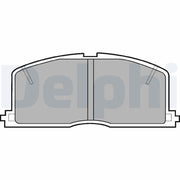 delphi lp460 front brake pads, low-metallic brake pads for toyota camry, technical specifications of delphi lp460 brake pads DELPHI LP460 Front Brake Pads for Toyota Camry / Carina IV | Low-Metallic Material DELPHI LP460 Brake Pads for Toyota Camry & Carina delphi, brake-pads, toyota-camry, carina, automotive, car-maintenance, low-metallic, braking-system, ai-generated, brake-repair