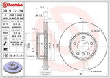 BREMBO Brake Discs - Premium Coated Disks for BMW 5 Series E60 (2002-2010) — Brake Rotors & Drums