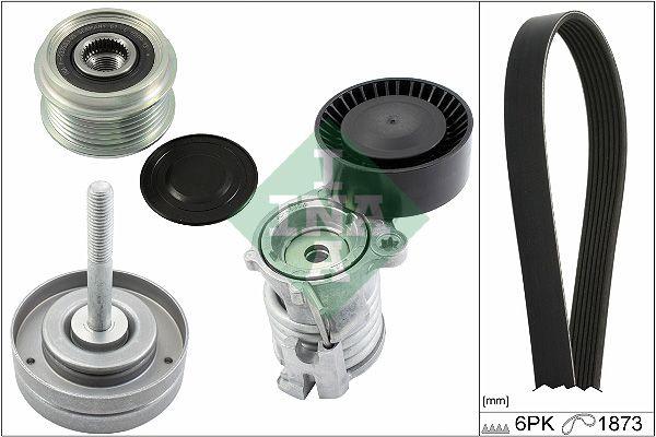 INA 529009020 V-Belt Set Cordoba Ibiza Toledo Fabia Rapid Roomster Polo 1.2 Azq Bme Bbm Awy Bmd Cgpb Cgpc Cgpa — Belts