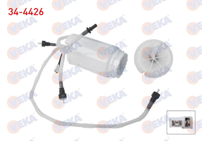 Veka 34-4426 Fuel Tank Level Float Right 4 Bar Volkswagen Touareg (7La,7L6 — Fuel Delivery