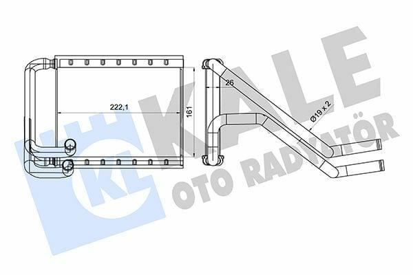 Kale Radiator 360835 - High-Performance Heating System for Hyundai Grandeur & Kia Optima — Radiators & Fans