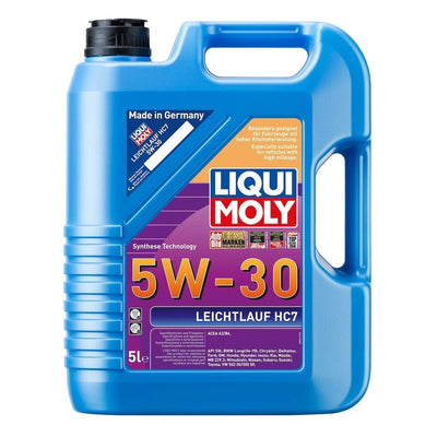 LIQUI MOLY 5W-30 Leichtlauf HC7 Motor Oil - Low Friction Performance — Fluids & Chemicals