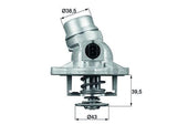 MAHLE TM12105 Thermostat 105°C - Cooling System Solution — Water Pump & Thermostat