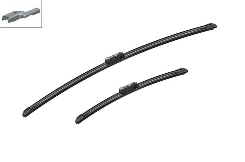 BOSCH Windshield Wiper Blade Kit 3397007432 - 65 + 38 cm for Ford Fiesta 2008-2018 — Wipers