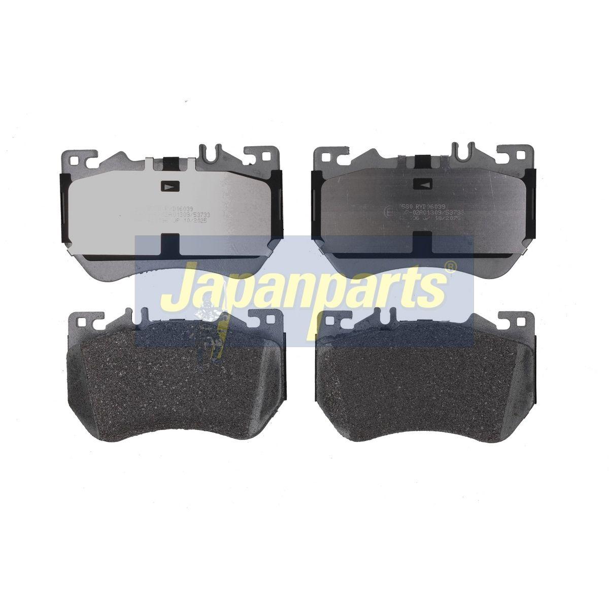 Japan Parts PA-0580AF M.Benz W206 Front Brake Pad Spor Tip A0004200404 — Brake Pads