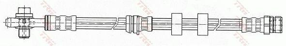 trw phd503 brake hose, trw brake hose for polo 2001 TRW PHD503 Brake Hose - Essential Replacement for 01 Polo | 21.3 in Length TRW PHD503 Brake Hose for 01 Polo trw, brake-hose, polo-2001, car-parts, mechanics, car-owners, replacement-parts, automotive, ai-generated, brake-system