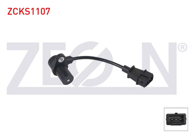 Zegen ZCKS1107 Crankshaft Speed Sensor Kablolu 250mm Mitsubishi Carisma 1.9 TD F8qt 1996-2000 / Renault Thalia I 1.6 K7m 746 1998-/ Clio 1.2-1.4-1.6 1990-2005 / Megane 1.6-1.4 1995-2003 / Laguna