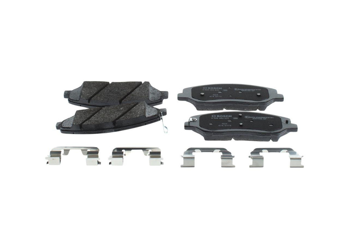 Bosch 0986494631 Brake Pad Front 06 > Santa Fe 2.2Crdi 10 > Sorento 2.0-2.2Crdi — Brake Pads