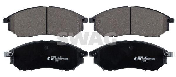SWAG 60116188 Front Brake Pad Nissan Qashqai 2010-Navara 2008-Pathfinder 2010-Renault Kaleos 2008 2013 Ifınıtı E — Brake Pads