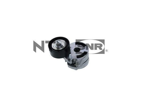 snr ga35911 v belt tensioner front view, snr ga35911 v belt tensioner side view SNR V Belt Tensioner GA35911 - Durable and Reliable for Car Owners & Mechanics | 25 mm Width SNR V Belt Tensioner GA35911 v-belt-tensioner, snr, automotive-repair, car-parts, mechanics-tools, durable-belt-tensioner, vehicle-maintenance, car-owners, engine-parts, ai-generated