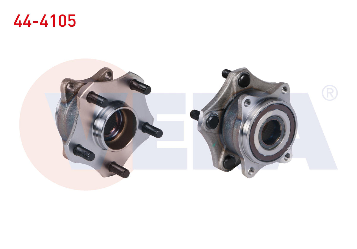 Veka 44-4105 Wheel Hub Left-Right Front with Bearing Suzuki Grand Vitara II (Jt) 1.9 DDiS 5 Lug ABS Okuyuculu 2005
