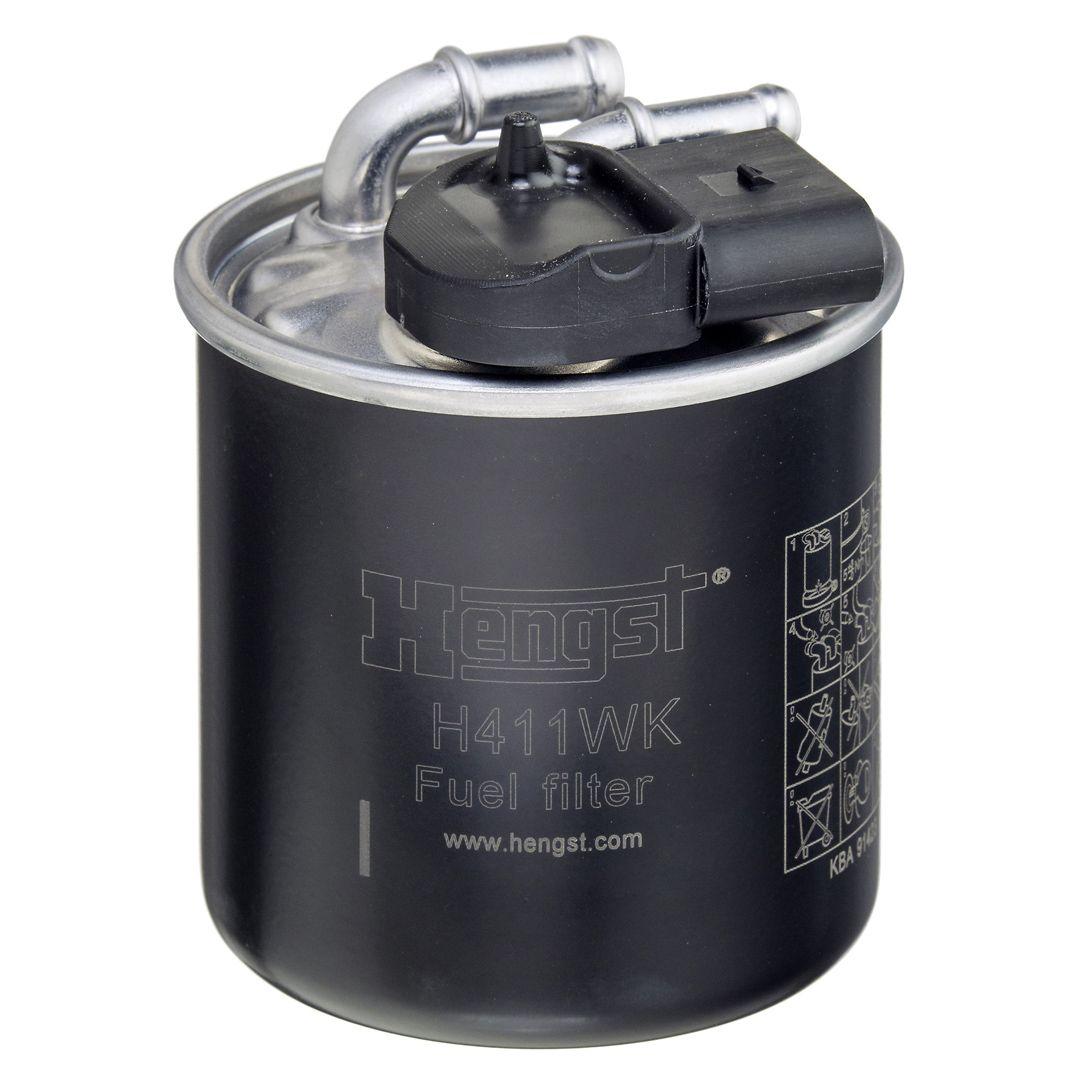 Hengst H411WK Fuel Filter 447 Vito-906 Sprinter 651 14- — Fuel Delivery