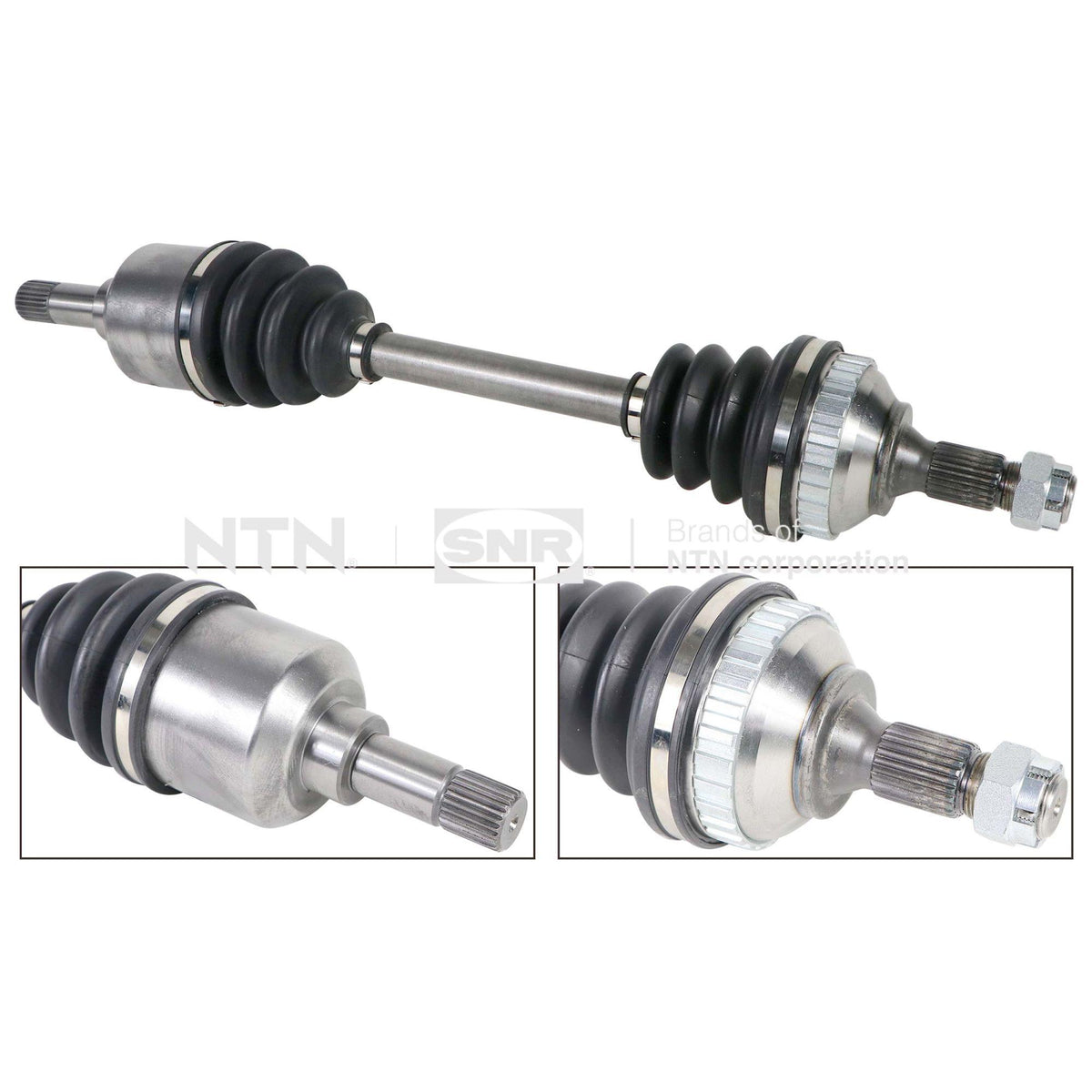 SNR DK59014 Axle Left Complete Partner Berlingo Zx Xsara (I II) Xsara Picasso (Outer Freze:25 Ic Freze:24 Boy: 593mm)
