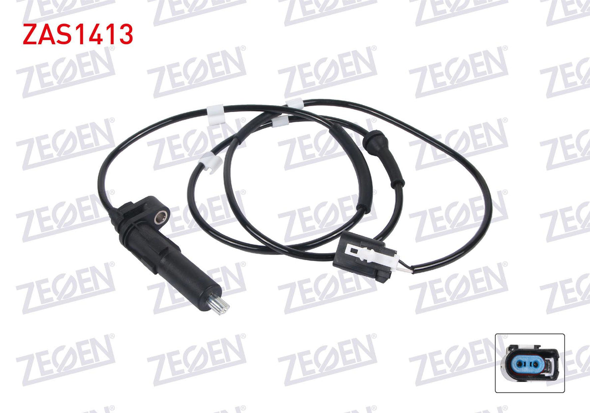 Zegen ZAS1413 ABS Sensor Rear Left Ford Transit (V184) Pair Wheel 2000-2006 — Brake Sensors & ABS