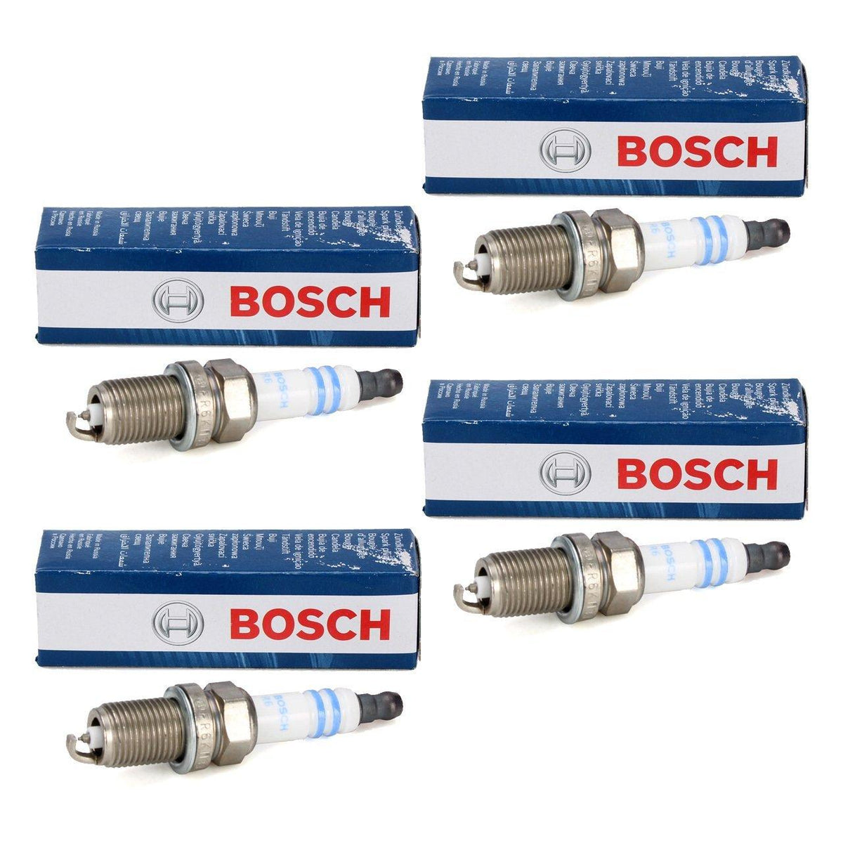 Bosch Spark Plug Set - Compatible with Opel Insignia 1.4 Turbo — Coils & Plugs