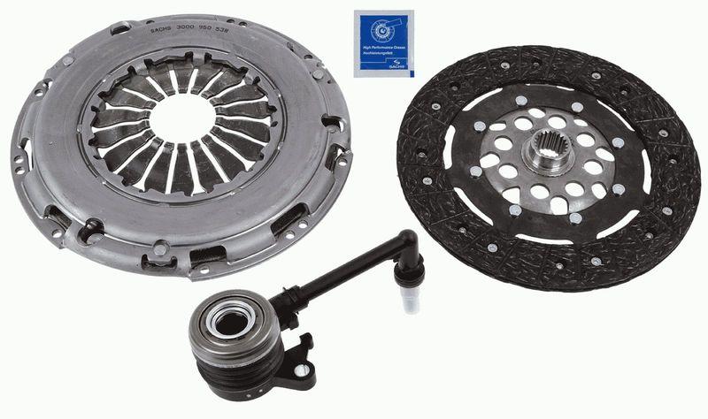 Sachs 3000990490 Clutch Kit + Bearing Captur Clio Kadjar Megane Duster Qashqai II Pulsar 1.2 1.3 TCE 1.5 — Clutch & Flywheel